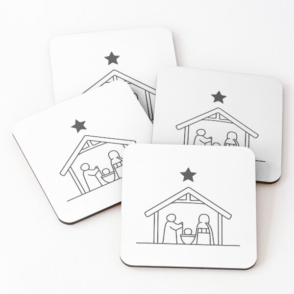 Item preview, Traditional Nativity Scene Art – Christmas Spirit Collection designed and sold by CrossCrafted.