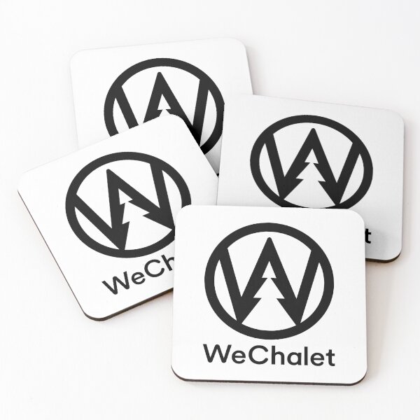 Item preview, WeChalet text Logo | Black designed and sold by WeChalet.