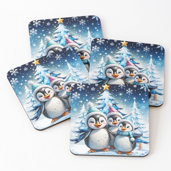 Item preview, Three adorable penguins  designed and sold by nicky2342.