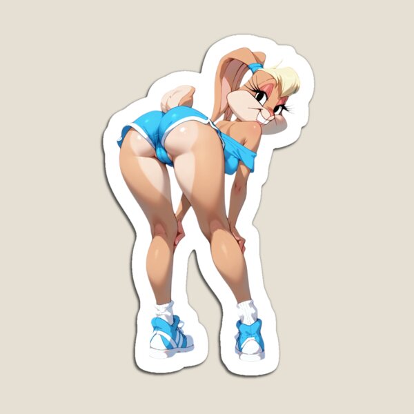 Item preview, sexy furry blond bunny girl pinup designed and sold by Disparaging_Word.