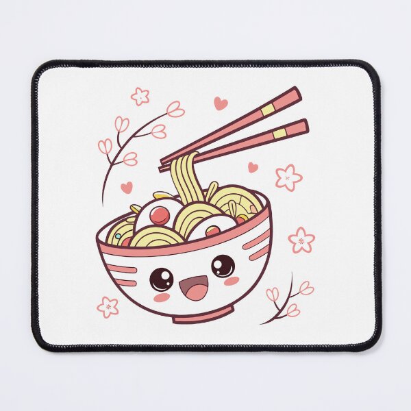 Item preview, Kawaii Japanses Ramen Noodles Bowl designed and sold by graphic-genie.