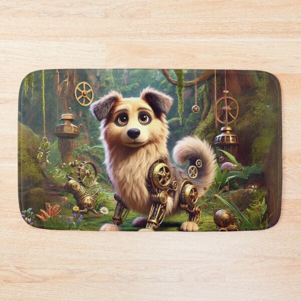 Item preview, Steampunk Golden Shepherd designed and sold by Sillytoe.