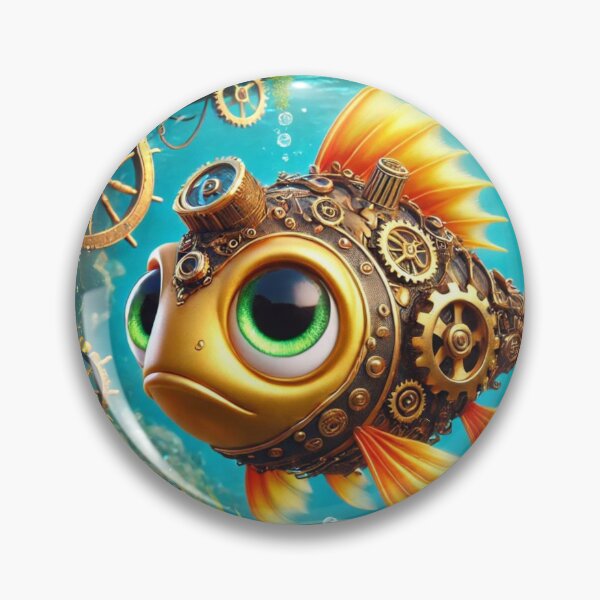 Item preview, Steampunk Golden Shiner designed and sold by Sillytoe.