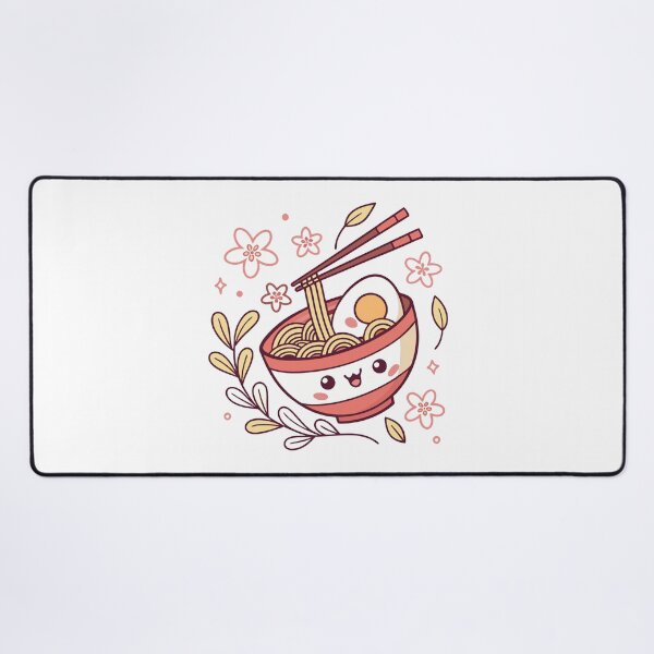Item preview, Kawaii Japanses Ramen Noodles Bowl designed and sold by graphic-genie.