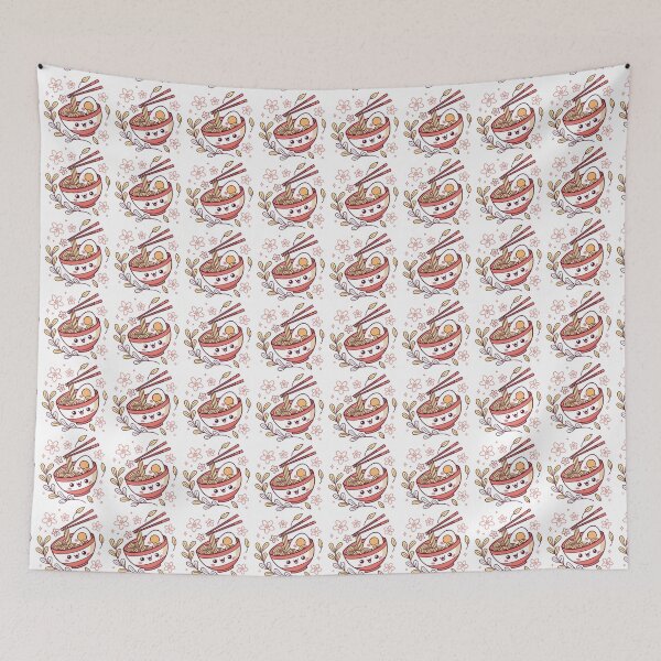 Item preview, Kawaii Japanses Ramen Noodles Bowl designed and sold by graphic-genie.