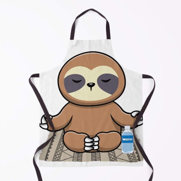 Item preview, Cute Sloth Doing Yoga designed and sold by hinajehan.
