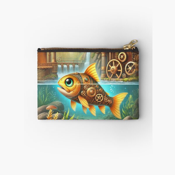 Item preview, Steampunk Golden Trout designed and sold by Sillytoe.