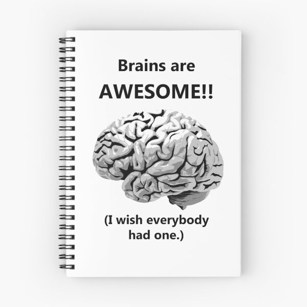Item preview, Graphic Art Brain Quote designed and sold by GetItGiftIt.