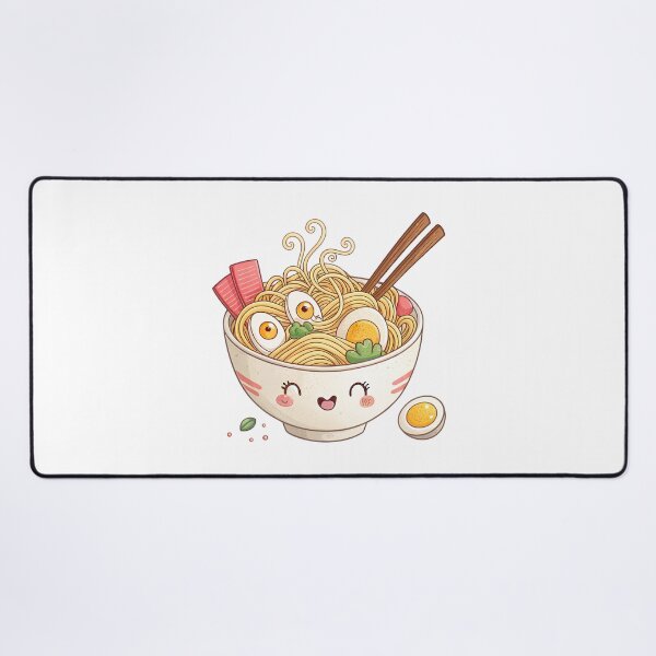 Item preview, Kawaii Japanses Ramen Noodles Bowl designed and sold by graphic-genie.