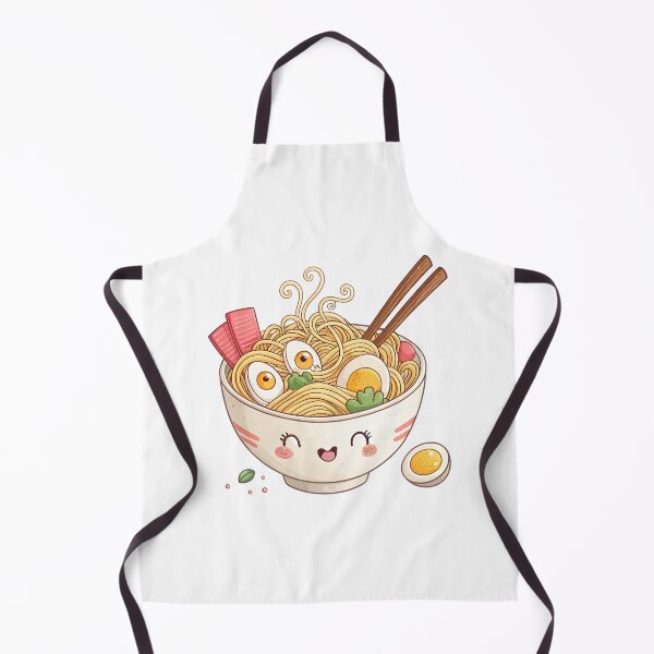 Item preview, Kawaii Japanses Ramen Noodles Bowl designed and sold by graphic-genie.