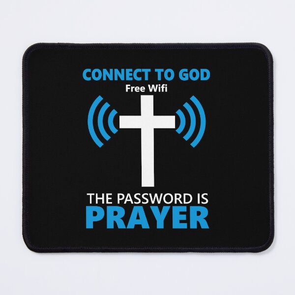 Item preview, Connect to God Free WiFi Password Prayer Christian Faith designed and sold by Lillyamstronger.