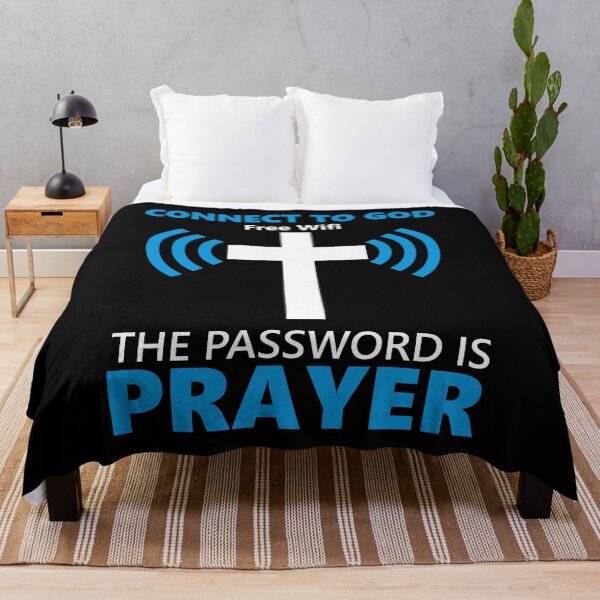Item preview, Connect to God Free WiFi Password Prayer Christian Faith designed and sold by Lillyamstronger.