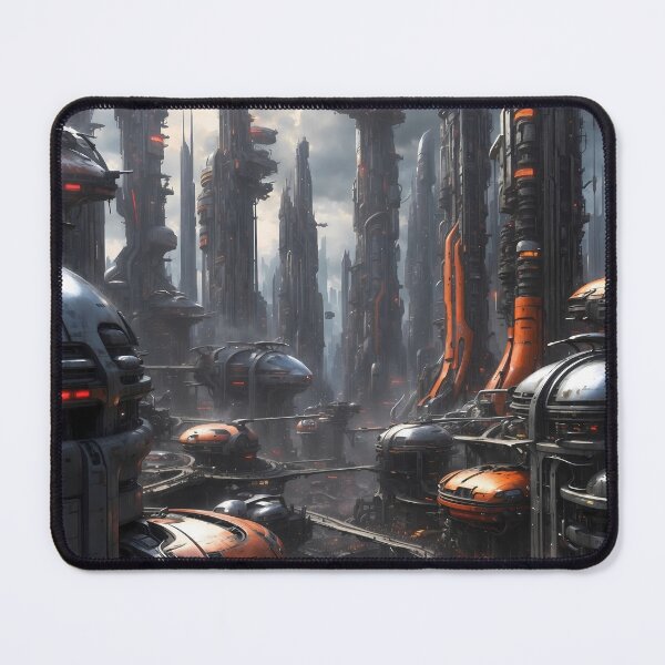 Item preview, Metropolis of the future: vision of a high-tech city designed and sold by HolaJosephina.