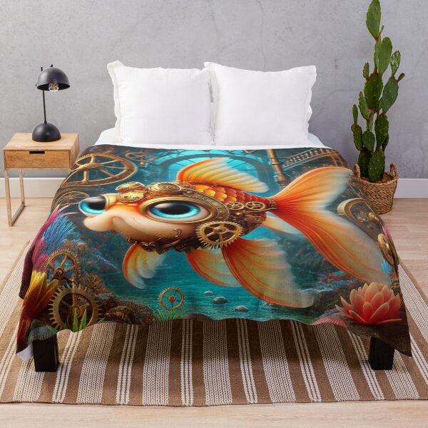 Item preview, Steampunk Goldfish designed and sold by Sillytoe.