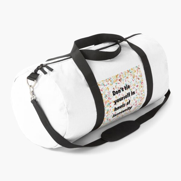 Item preview, Don't Tie Yourself in Knots of Insecurity designed and sold by StickersNQuotes.