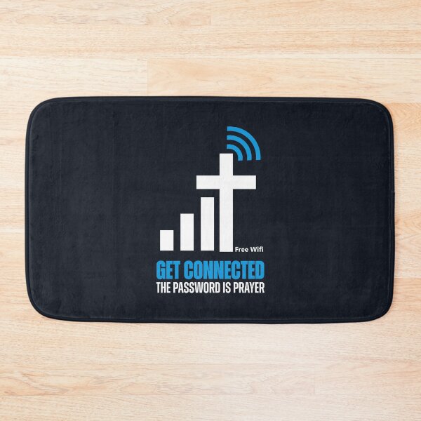 Item preview, Free WiFi, Get Connected to God - Password Is Prayer designed and sold by Lillyamstronger.