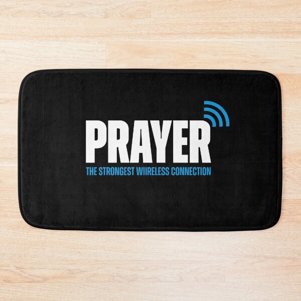 Item preview, Prayer, the Strongest Wireless Connection Inspirational designed and sold by Lillyamstronger.