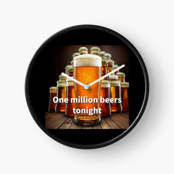 Item preview, One Millions Beers Tonight designed and sold by cogstees.