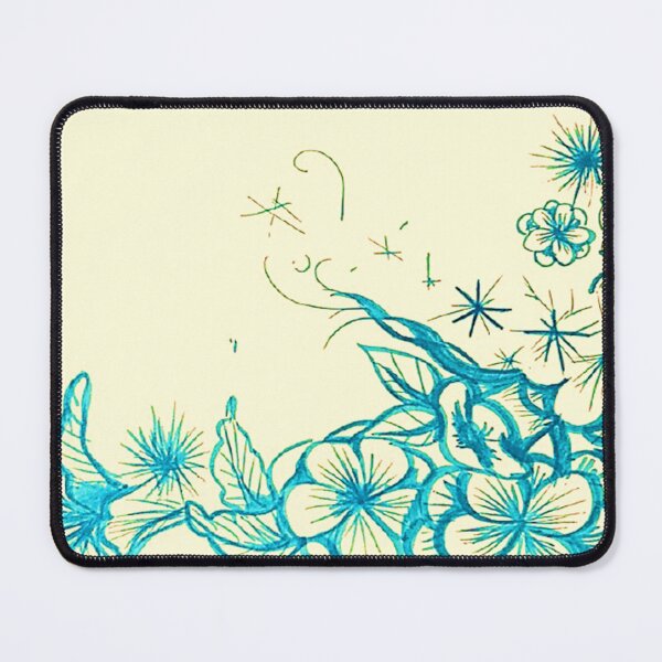 Item preview, Blue FLOWER Design No. 2 designed and sold by MyBottomShelf.