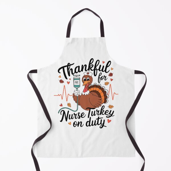 Item preview, Autumn Vibes Turkey Nurse Life Thanksgiving Humor for Healthcare Pros designed and sold by BongsEmporium.
