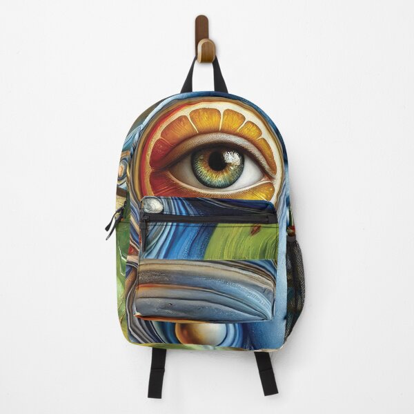 Item preview, dreamlike portrait of a person with a blue-toned face designed and sold by Random Designs.