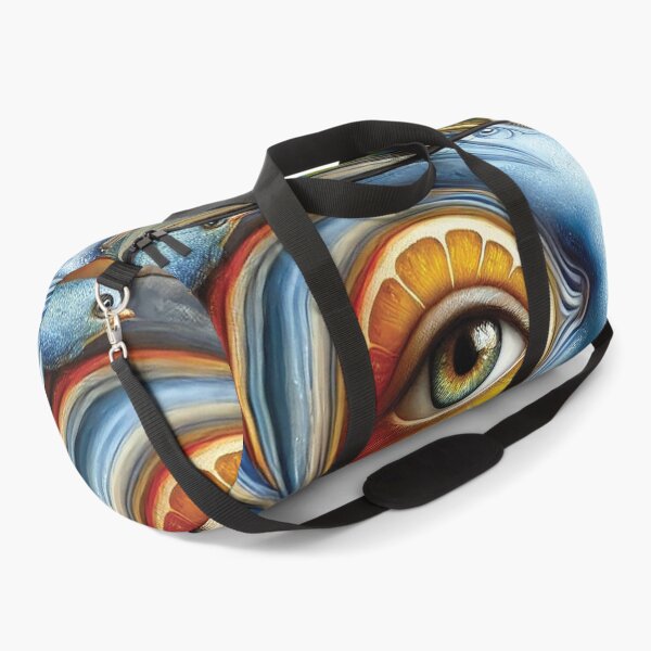 Item preview, dreamlike portrait of a person with a blue-toned face designed and sold by Random Designs.