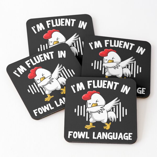 Item preview, I'm Fluent In Fowl Language designed and sold by thebest-2studio.