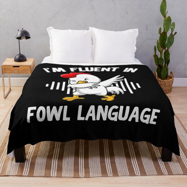 Item preview, I'm Fluent In Fowl Language designed and sold by thebest-2studio.