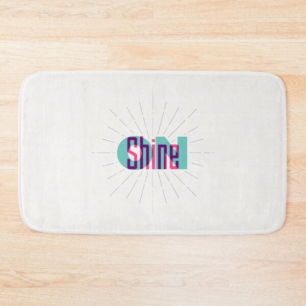 Item preview, Shine On Radiant Typography designed and sold by trepiu.