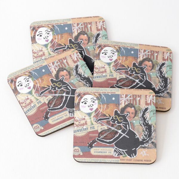 Item preview, The Cat and the Fiddle designed and sold by HallowMummy.