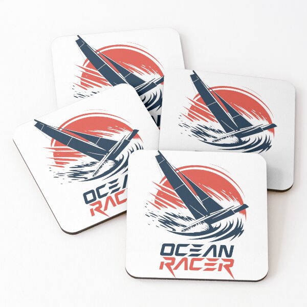 Item preview, Ocean Racer Sailboat Design – Bold Sailing and Adventure Graphic designed and sold by Prime-Studio.