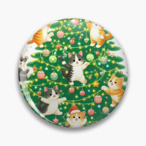 Item preview, Playful Cats Christmas Tree designed and sold by JavisSRDesign.