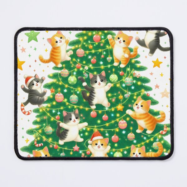 Item preview, Playful Cats Christmas Tree designed and sold by JavisSRDesign.