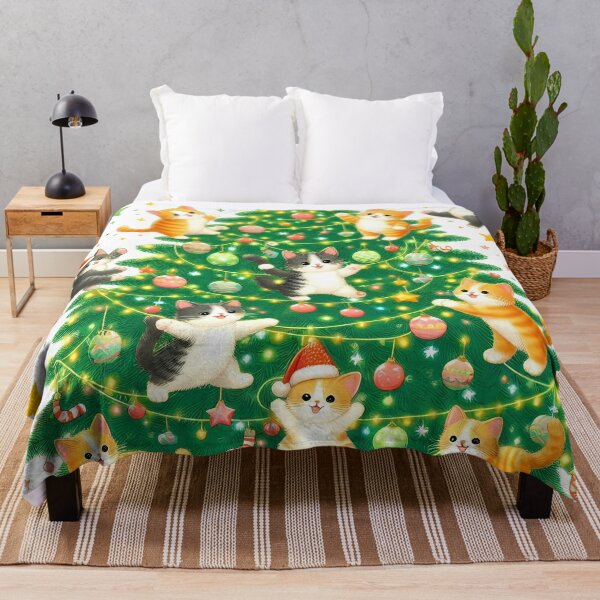 Item preview, Playful Cats Christmas Tree designed and sold by JavisSRDesign.