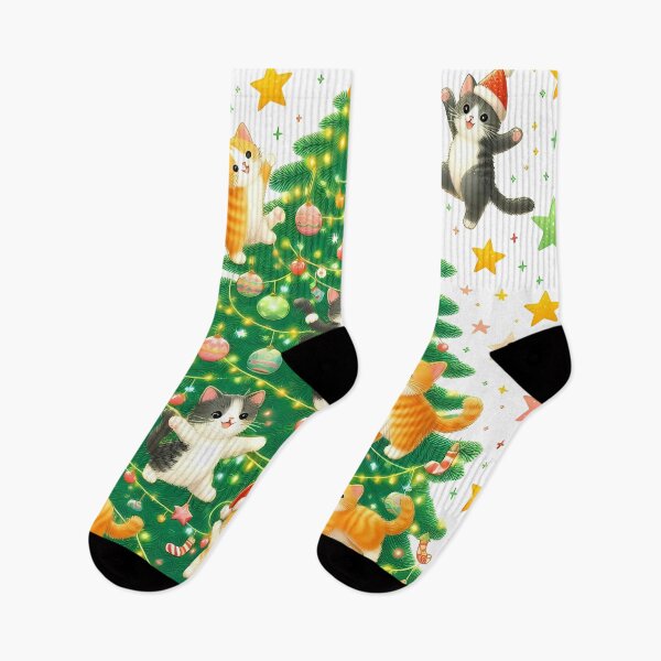 Item preview, Playful Cats Christmas Tree designed and sold by JavisSRDesign.