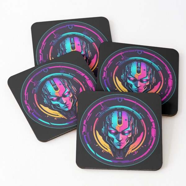Item preview, Colorful Cyberpunk, Circular Logo, Cyber Goth designed and sold by Burn-Ego.