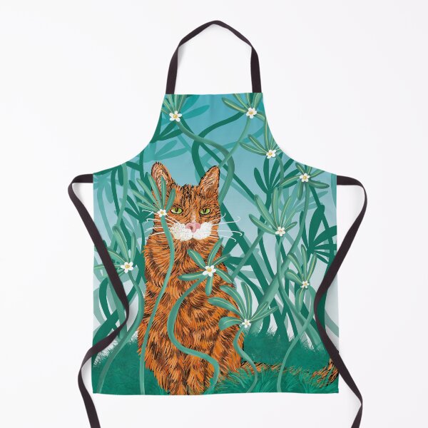 Item preview, cat in flowerbed designed and sold by MRwonderfool.