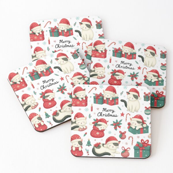 Item preview, Christmas Cats in Presents designed and sold by JavisSRDesign.