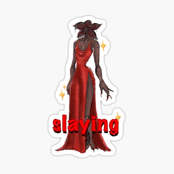 Item preview, Slaying Stranger Things Demogorgon designed and sold by DaikiBee.