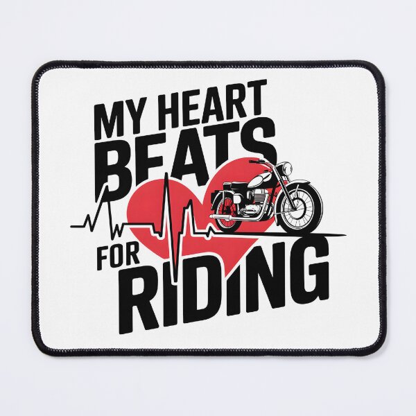 Item preview, My Heart Beats for Riding designed and sold by 0utriders.