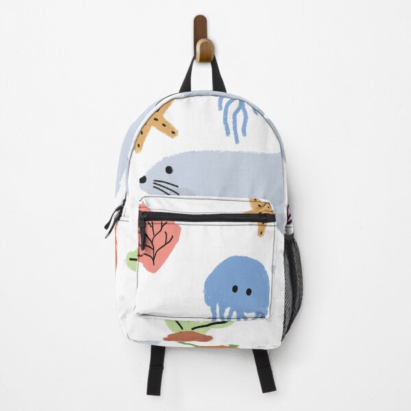 Item preview, Playful Ocean Animals and Coral Illustrations designed and sold by MJ ART.