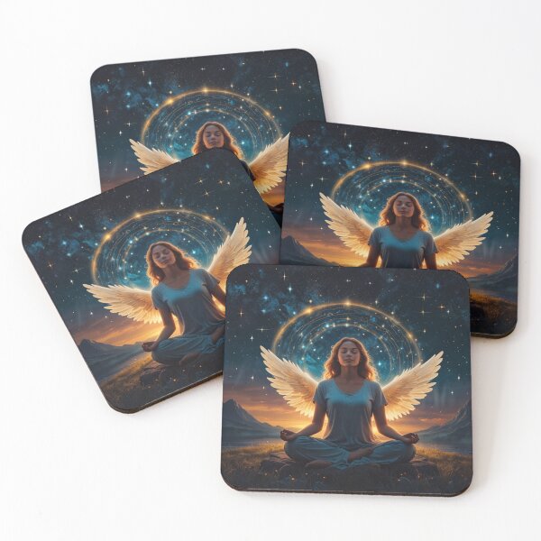 Item preview, Heavenly Vibes: Whimsical Angel Mug for Morning Inspiration designed and sold by Heavenly Resonance.