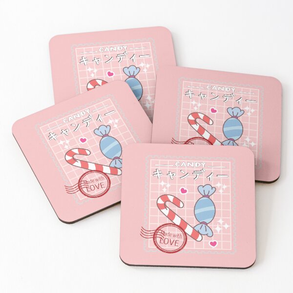 Item preview, kawaii candy cute japanese vintage stamp designed and sold by samah82.
