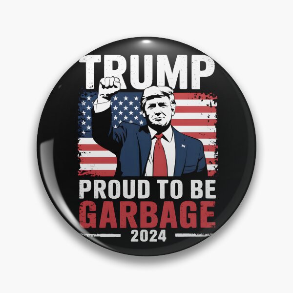 Item preview, Proud to Be Garbage Trump 2024 designed and sold by maico.