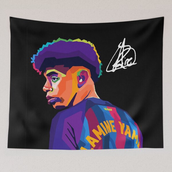 Item preview, Lamine Yamal Pop Art designed and sold by stellmutha.