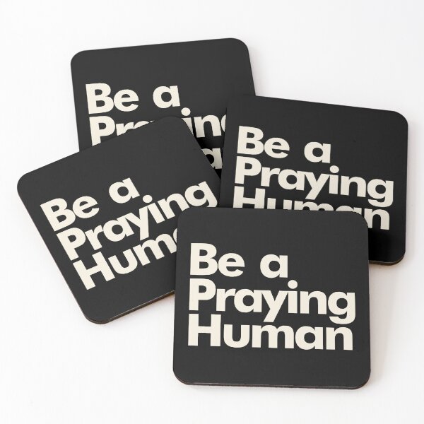 Aperçu de l'œuvre Be a Praying Human - Faith-Based Inspirational créée et vendue par Lillyamstronger.
