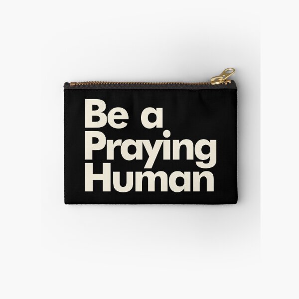 Aperçu de l'œuvre Be a Praying Human - Faith-Based Inspirational créée et vendue par Lillyamstronger.