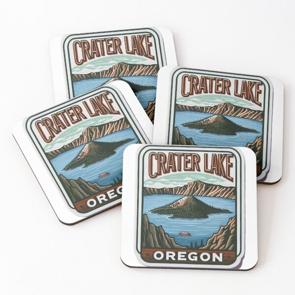 Item preview, Crater Lake Oregon designed and sold by LoveLabDesign.