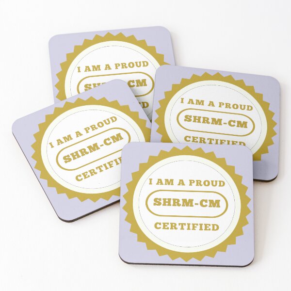 Item preview, Proud SHRM-CM Certified - Society for Human Resource Management-Certified Manager designed and sold by kesuzz.