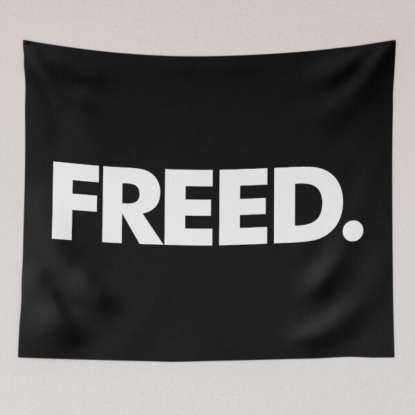 Item preview, Freed by Faith - Inspirational Christian designed and sold by Lillyamstronger.